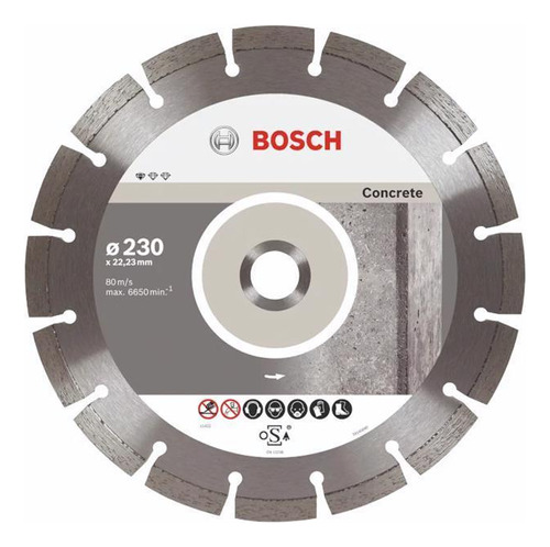 Disco Bosch Segmentado Std Concreto 230mm - Bosch