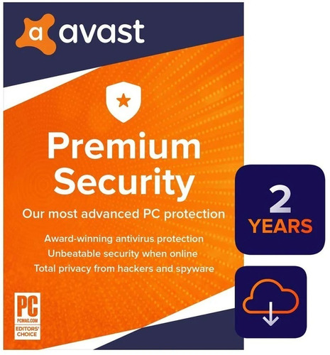 Avast Premium Security 1 Pc 2 Años