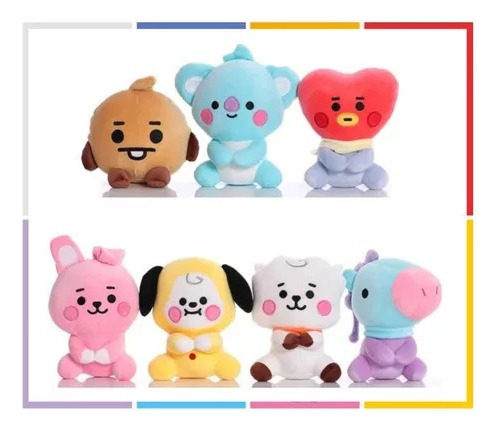 Bt21 Bts Peluche De Tata De 20 Cm