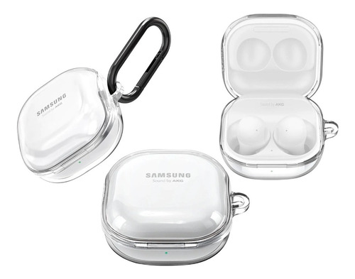 Estuche Funda Transparente Compatible Para Samsung Buds Live