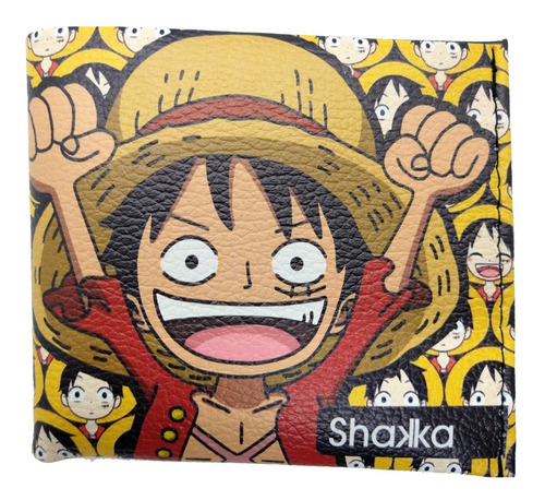 Billetera Shakka One Piece Luffy Chibi Muy Lejano
