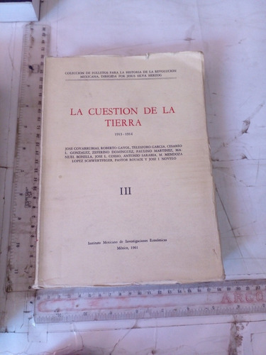 Libro La Cuestión De La Tierra 