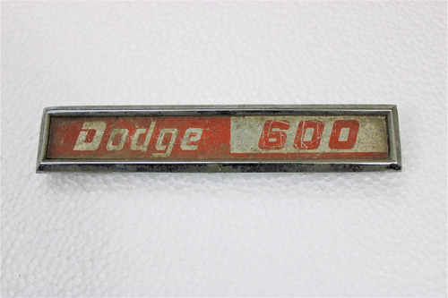 Emblema Dodge 600 Original Clasico Metal