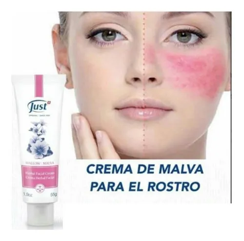 Crema Malva De Rostro 55gr. Just Piel Seca Y Sensible