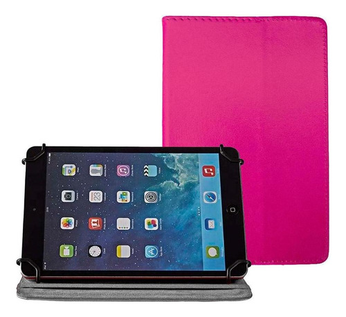 Capa Pasta Tablet Positivo T1075 T1085 10 Poelgadas - Pink