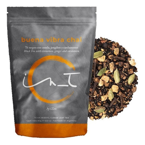 Te En Hebras In_t  Buena Vibra Chai Doypack By Inti Zen 60gr