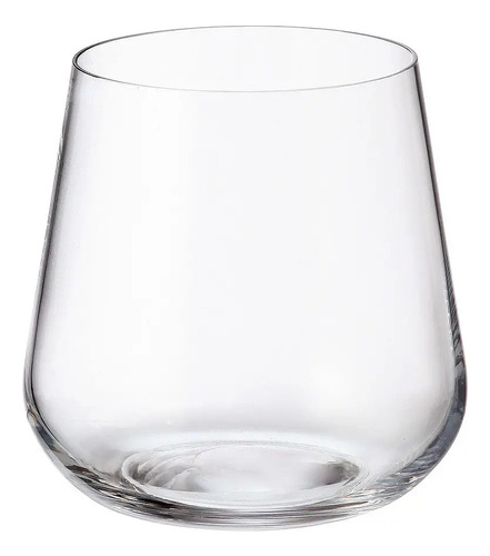 Vasos Cristal Bohemia Ardea 320ml Set X 6 Whisky Agua Cognac Color Transparente