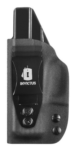 Coldre Invictus Glock Kydex Canhoto Velado G26 G27 G28 