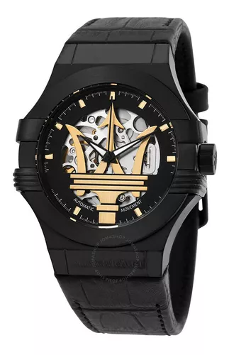 Reloj Maserati Potenza Hombre Analógico-Automático Negro R8821108027