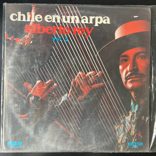 Vinilo Alberto Rey  -  Chile En Un Arpa, Vol.2 Che Discos