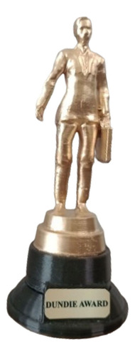 Trofeo 3d Serie Tv The Office - Dundie Award - Michael Scott