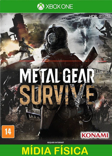 Metal Gear Survive Xbox One -  Mídia Física