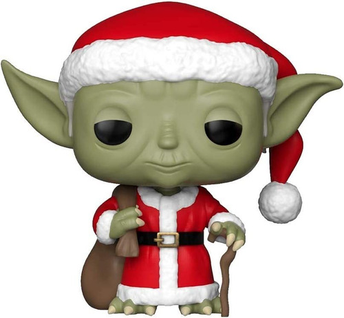 Figura Coleccionable Funko Pop Star Wars Holiday De Santa Yo