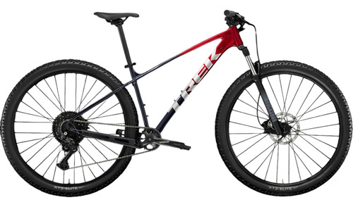 Bicicleta Mtb Trek Marlin 6 Gen 3 Rojo Azul Aro 29 Tamaño Del Cuadro Xxl