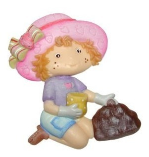 Molde De Silicone Cod-u 71 Menina Moranguinho- 7x6cm- 90g