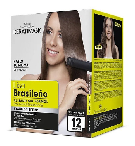Keratina Keratimask Liso Brasil - mL a $331