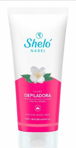 Crema Depilatoria Para Piel Sensible Shelo Nabel 250 Ml