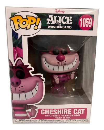 Funko Pop Cheshire Cat #1059 Translucent Alice In Wonderland