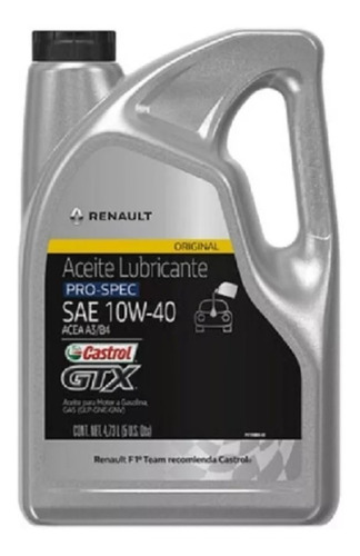 Kit Cambio De Aceite 10w40 - Renault Alaskan