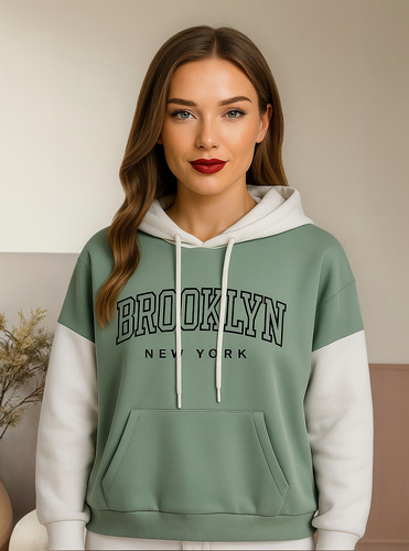 Sudadera De Mujer Ropa De Mujer Moda Casual Brooklyn