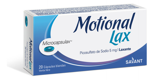 Motional Lax 5 Mg X 20 Cápsulas Blandas