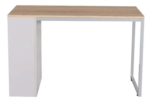 Escritorio 120x60x75cm Madera Y Metal