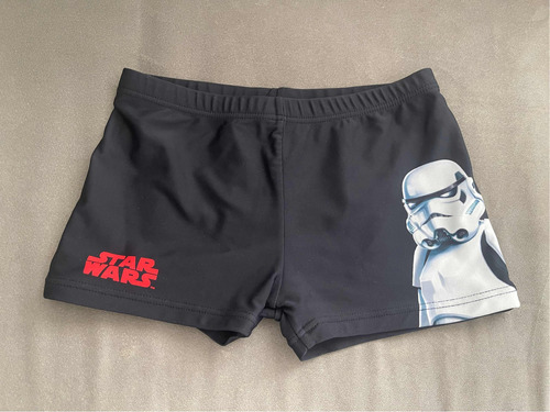 Short Sunga Star Wars Zara Talle 7-8 Niño Negro