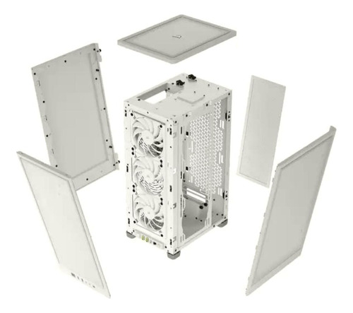 Corsair 2000d Airflow Mini-itx Factor De Forma Mini-itx Color Blanco