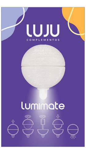 Luz Para Mate Led Universal Para Bombilla Con Pila Pack X 5