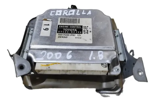 つげ Módulo Injeção Toyota Corolla 1.8 16v - 89666-02190 | Parcelamento