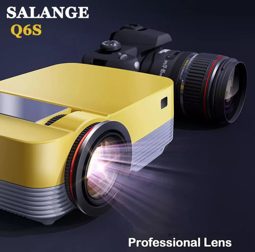 Projetor Salange Q6s 4000 Lumens 1080p + Miracast Incluso