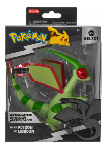 Pokemon Select Figura Flygon Articulado 15 Cm 