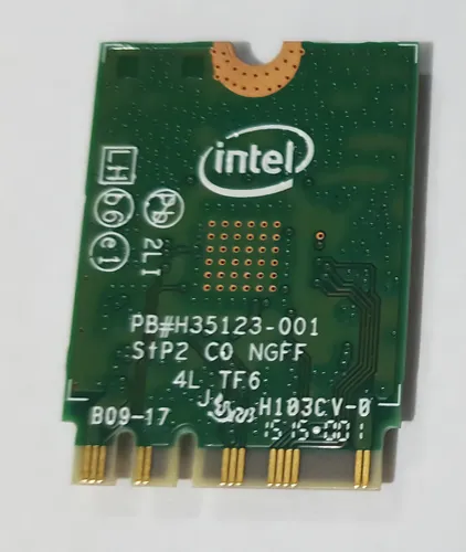 Placa Intel Wireless Ngff 7265ngw AC Bluetooth 4.2 Wifi 867m