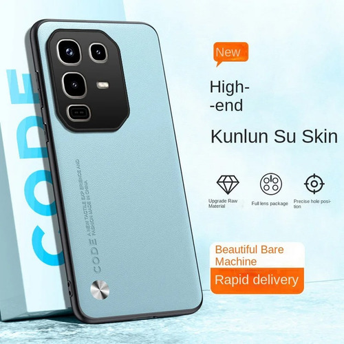 Funda Para Infinix Note 50 Pro Cáscara Piel Simple+mica