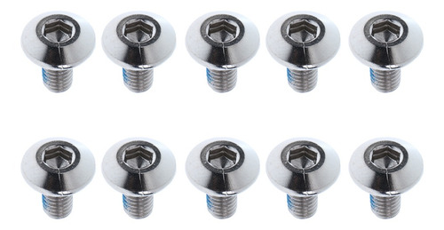 Imagen 2 de 4 de 10 Pcs De Tornillos Con Tuercas Suministros Reemplazable De