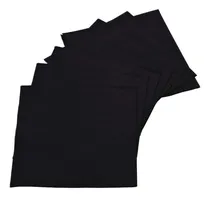 Comprar Perfectware Servilletas De Bebidas De Coctel De Papel Negro