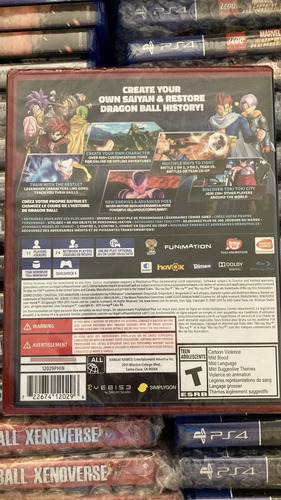 Dragon Ball Xenoverse Xv Standard Ps4 Físico Sellado Nuevo
