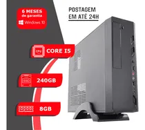 Comprar Pc Computador Cpu Intel Core I5 + Ssd 240gb, 8gb Memória Ram