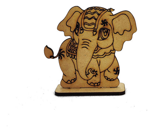 20 Souvenir  Fibrofacil L1 Elefante Elefantito Hindu Mod3