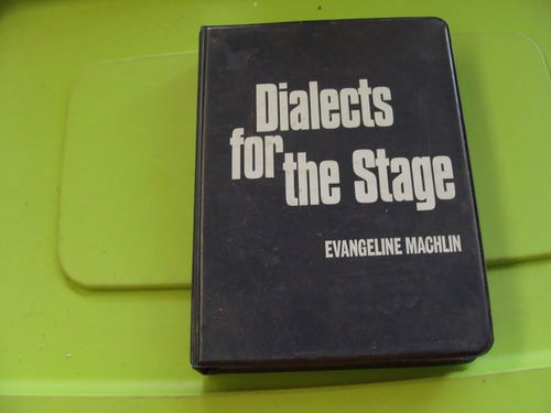 Libro Dialects For The Stage , Evangeline Machlin , En Casse