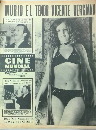 Cine Mundial. Ellen Van Hermann Julie Ege Chabuca Granda 2 X (Usado)