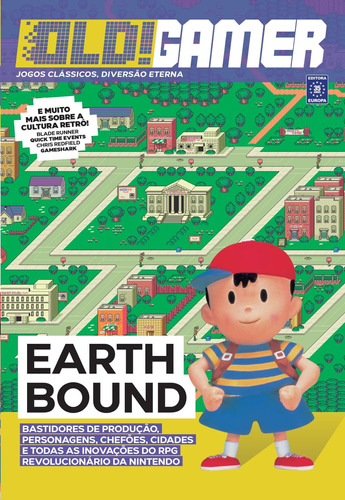 Bookzine OLD!Gamer - Volume 7: Earth Bound, de a Europa. Editora Europa Ltda., capa mole em português, 2021