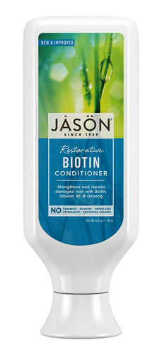 Jason Natural Acondicionador Natural, Biotina Restauradora,.