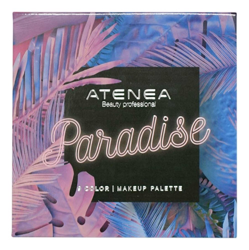 Paleta De Sombras Atenea Paradise 9 Tono - g a $379