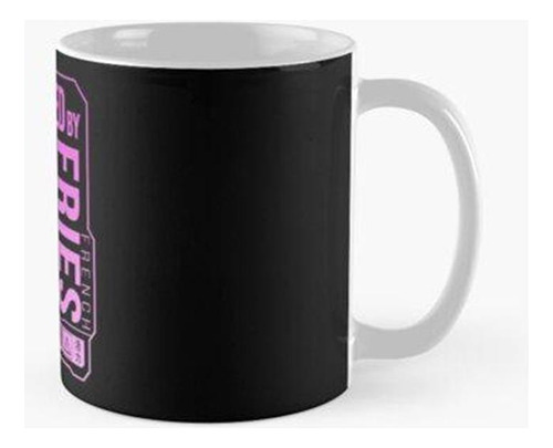 Taza Desarrollado Por Papas Fritas - Etiqueta Rosa Calidad P