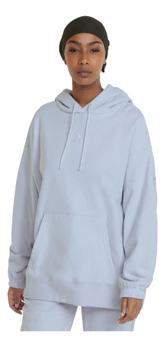 Imagen 2 de 4 de Campera Canguro Classic Oversized Hoodie Puma Para Mujer