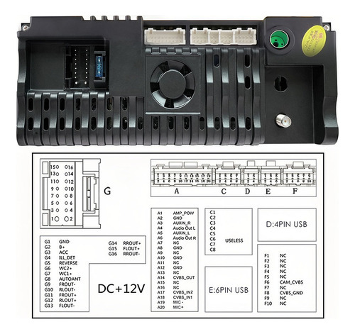 Estéreo Android Para Ford F150 Fusion Mustang Edge Explorer