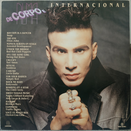 De Corpo E Alma - Internacional (i) Lp Disco Novela Trilha (Usado)