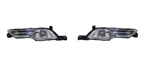 Par Faros Niebla Ford Fusion 2017 - 2018 Leds Titatinum Xry