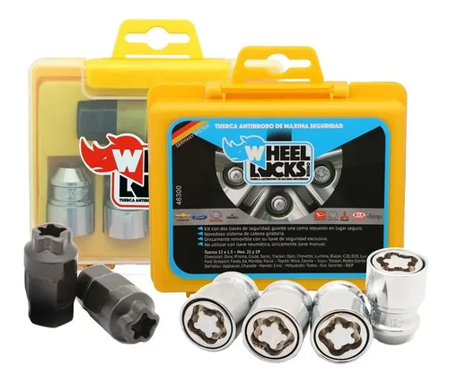 comprar Tuercas Antirrobo Giratoria Chevrolet Captiva, Cruze I Y Ll